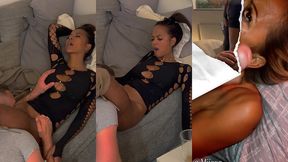 sextape mon homme demande de baiser avec mon amant devant lui squirt tous ...
