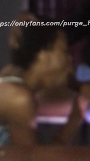 Tho Takes Two Cumshots to Her Throat