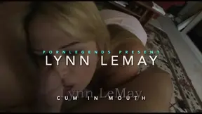 Lynn Lemay swallows large cum load