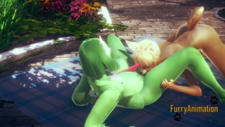 Pokemon Hentai - Gardevoir &amp; Eevee Yiff 1/2