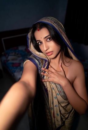 Indian woman in sari