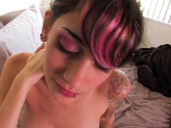 Shae Summers fucking a big cock close up