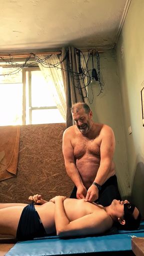 Silver Daddy Boxer Vs Jobber: Strength, Submission, and Tension