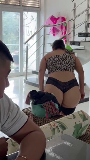 I Was Finally Left Alone With The Employee And My Fantasy Came True   Clip 1