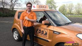 FakeHub - Sexy Cherry Kiss Fucks Horny Soldier In Her Taxi