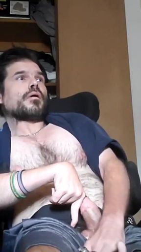 Emotional moment from "Kevy 69's pleasure humping (9 min)"