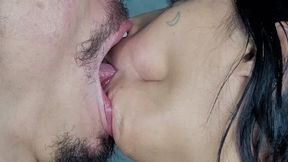 KISSING MY GIRLFRIEND VERY HORNY - BY ODAH AND CLEO - CLIP 6 IN FULL HD