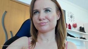 Lucky weak pig spent thousands of $$$$ to worship My perfection!