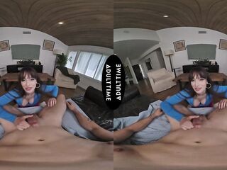 UP CLOSE VR - U Have a fun Watching mother I'd like to fuck Lexi Luna's GIANT Boobs Bouncing During the time that That babe's Riding U POV