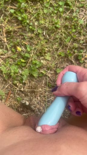 April shower's wet pussy brings May flowers' blooming bush