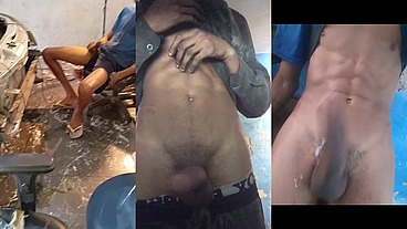 FLAGREI O MECÂNICO DE PIKA DURA