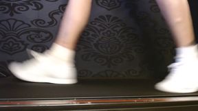 Reebok Princess Sneakers Ruffled Socks Walking