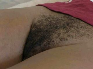 Ebony curly pussy filled up with hawt cum by BWC