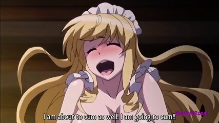 Master Put Inside In Sexy Blonde [ Hentai ]