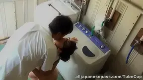 Captivating Japanese AV Model gets hot rear fucking
