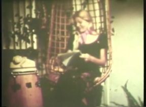 Vintage hairy pussy fucking big cock sucking threesome party