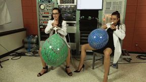 Ama Rio and Sierra Sauvage Blow Suzuki Peacock Balloons to Bursting (MP4 - 720p)