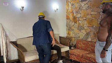 Horny Brazilian couple shares hot and steamy gangbang with a lucky dude