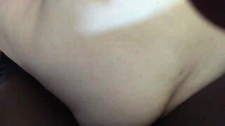 Interracial anal sizable pecker