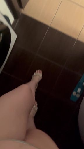 POV: Walking in Heels in the Apartment