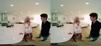 Dream House virtual POV cumshot big tits big dick livingroom sex