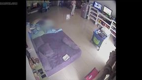 Indonesian Mom on IP cam