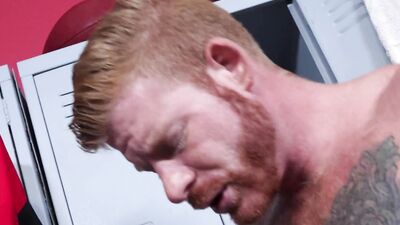 MenOver30 - Hunk Sucks On A Big Redhead's Dick - Bennett Anthony , Seth Santoro