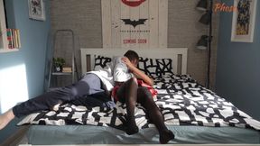 Stepmom Joins Stepson in Fucking His Girlfriend