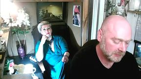 dangerous intimate games with nipples, pussy and mouth of his beloved slut wife, exposed to the public))