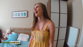 Stacy Cruz gets the last laugh when her stepfather creampies her
