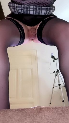 Big Girls Playing Big Black Toys