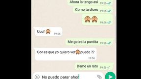 Hablando con mi novia despues de cojer parte 2