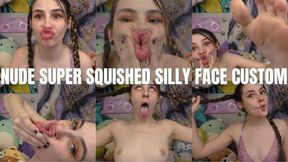 Ziva Fey - Nude Super Squished Silly Face Custom!