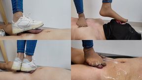 Foot odor is his stimulant