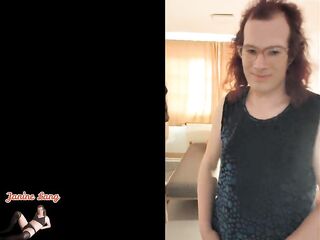 Janine disrobes for u