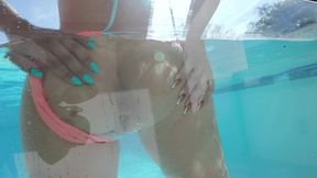 polly petrova and candy crush get fucked deep in the ass after fucking each other in the pool and drinking pee