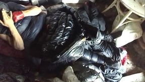 Ostre cięcie kurtki