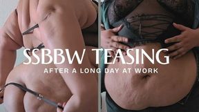 Belly play & ssbbw worship