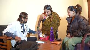 Doctor and Patient Having Sex During Check up