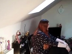Femdom fetish strap porno
