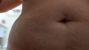 161 weigh in and tit tease rt B4 shaving hairy bush