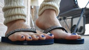 Flip Flop Tease & Sole Slapping