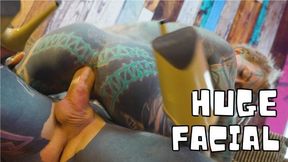 Nikolaz Zpageti - Dreadlocks Tattooed Girl Heel Fucked Gape, Facial, Anal