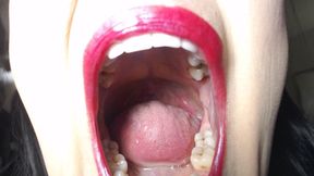 Big wide open mouth