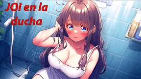 Spanish Joi Shower Fantasy – She Cleans Your Cock With Seductive Voice Play