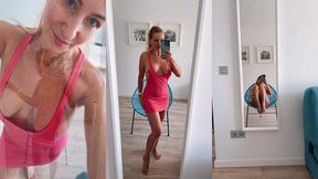 coucou les zamours hier matin a ibiza avec ma petite tenue rose je ...