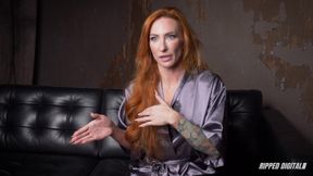 Bondage Redhead Sophia Locke Giggles During Quality Assurance