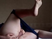 Cubby boy anal masturbate