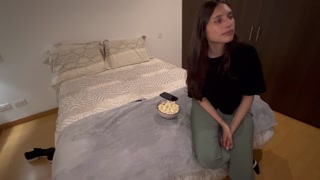 My stepbrother's wife invites me to see a movie!!