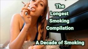 Smoking - The Longest Smoking Compilation on LoyalFans - Snap Inhales, Natural Smoking Two Hours of Classic Smoking